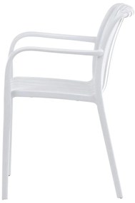Scaun sufragerie Comentaban (alb). 1120407