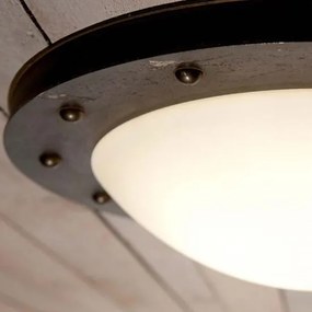Aplica perete sau tavan design industrial din fier forjat DE 2551, 54cm