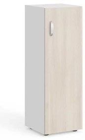 Dulap mediu Manager 39,9 x 42,2 x 119,5 cm, dreapta, salcâm deschis / alb