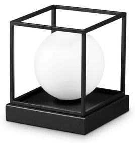 Veioza/Lampa de masa design decorativ Lingotto tl1 small negru