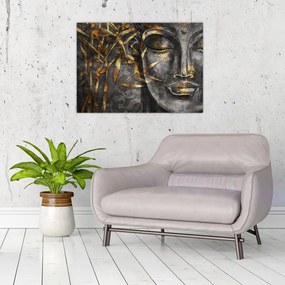 Tablou pe sticlă - Unirea îmțelepciunilor (70x50 cm)
