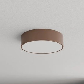 Brilagi - Plafonieră de baie cu senzor CLARE 2xE27/24W/230V diam. 30 cm maro IP54