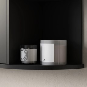 Homcom Dulapior Baie cu Oglinda – Lemn Alb 66×17×63 cm | Aosom Romania