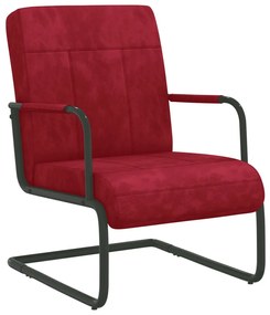 325793 vidaXL Scaun tip consolă, roșu vin, catifea