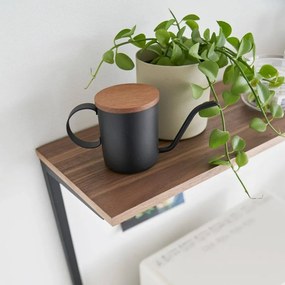 Raft suplimentar alb/în culoare naturală din lemn 28,5x8,5 cm Tower – YAMAZAKI