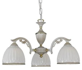 Candelabru cu 3 brate realizat manual design italian 9671