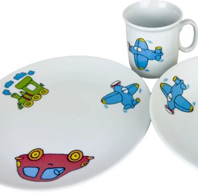 Thun Set de masă pentru copii, 3 piese Transport