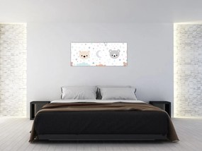 Tablou - Noapte bună. (120x50 cm)