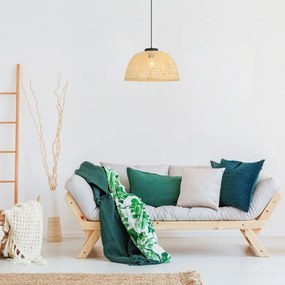 Lustra suspendata stil industrial vintage Rattan