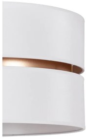 Lustră pe cablu Duolla DUO 1xE27/15W/230V d. 40 cm alb/auriu