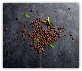 Tocator din sticla Boabe de cafea