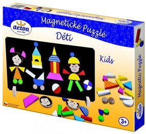 Puzzle magnetice copii in cutie 33x23x3,5cm