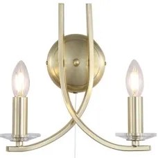 Searchlight 4162-2SB - Aplica de perete ASCONA 2xE14/60W/230V