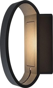 Aplica LED perete exterior IP54 Gerla negru