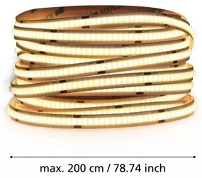 Bandă LED Eglo 900574 2m COB STRIPE LED/16W/24/230V 3000K