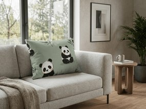 Fața de pernă din microfibra PANDA RELAX 50x70 cm, mentolat