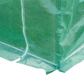 Seră din folie 3x6x2 m (cadru+folie)