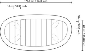 Masuta de cafea design LUX pentru interior si exterior Free Form