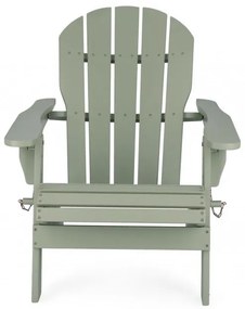 Scaun din lemn, pliabil, verde, Philadelphia, Yes