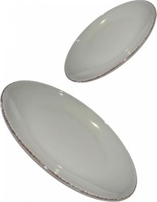 Farfurie Gresie 26cm HOME Gri Antracit Pal, fel principal