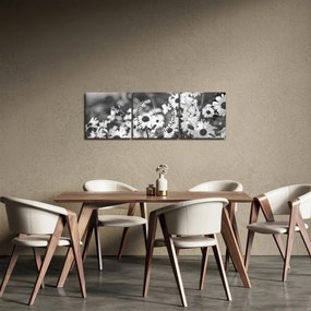 Tablou - Margarete (cu ceas) (90x30 cm)