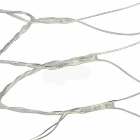 Instalatie de Craciun tip perdea cu 128 LED-uri-alb rece