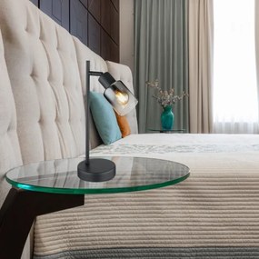 Lampă de masă HUBERTUS 1xE14/40W/230V Globo 54308T