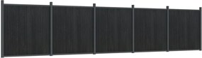 vidaXL Panouri pentru gard, gri, 872x186 cm, WPC