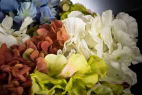 Aranjament floral mediu design LUX ATOLLO HYDRANGEA