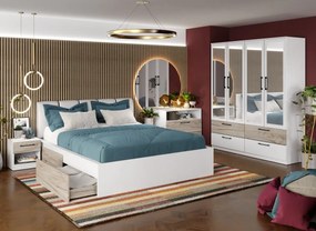 Set Mobila Dormitor Relax C24 tapitat / oglinda