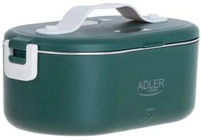 Cutie electrica pentru alimente Adler AD 4505, 0.8 L, Container otel inoxidabil, Verde