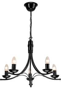 Lustră pe lanț LUCA 5xE14/40W/230V