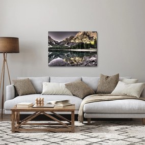 Tablou cu lac montan (70x50 cm)
