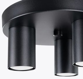 Spot Sollux SL.1466 LAGOS 3xGU10/10W/230V negru