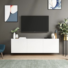 Masă TV alb