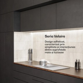 Klarstein Velaire plită cu inducție cu hotă integrată | 4 zone de gătit | 8400 W | 80 cm