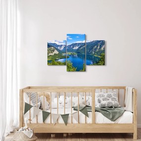Tablou - Lacul Hallstatt, Hallstatt, Austria (90x60 cm)