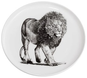 Farfurie din porțelan Maxwell &amp; Williams Marini Ferlazzo Lion, ø 20 cm, alb