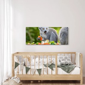 Tablou cu lemur (120x50 cm)