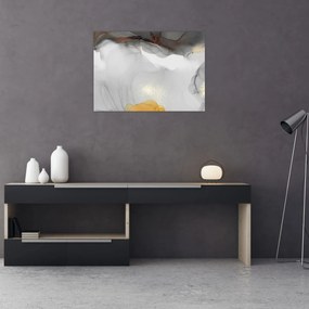Tablou pe sticlă - Artă cu cerneală II. (70x50 cm)