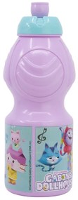 Gabby&#039;s Dollhouse Wonderland sticlă de sport din plastic 400 ml
