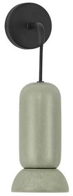Aplica de perete ceramica verde PARLO