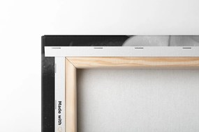 Tablou Spa natura moartă cu simbolul Yin și Yang în design alb-negru