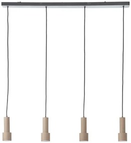 Lustră pe cablu Brilliant CADIZ 4xGU10/10W/230V bronz