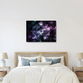 Tablou - Mandala Lotus în spațiu (70x50 cm)