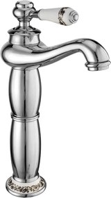 Mexen Draco baterie înaltă pentru chiuvetă, crom - 745410-00