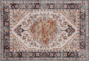 HOMCOM Covor cu Fir Scurt Boem Antiderapant și Lavabil 230x160 cm Maro | Aosom Romania