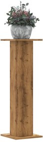 vidaXL Suporturi de plante, 2 buc., stejar artizanal, 30x30x95cm, lemn