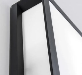 Aplica de perete sau tavan exterior, protectie IP44, Henry antracit