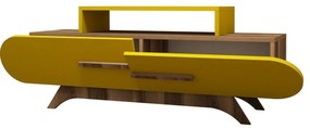 Masă TV Rose Walnut Galben